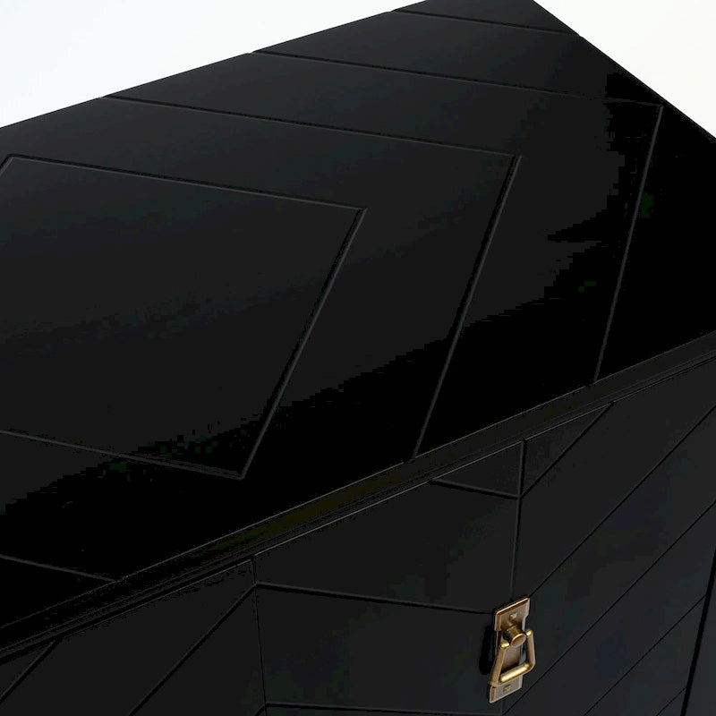 2 Door Wooden Sideboard Cabinets