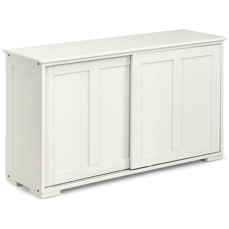 Antique Stackable Kitchen Storage Sideboard with Height Adjustable Shelf - 42 x 13 x 23.5 (L x W x H)