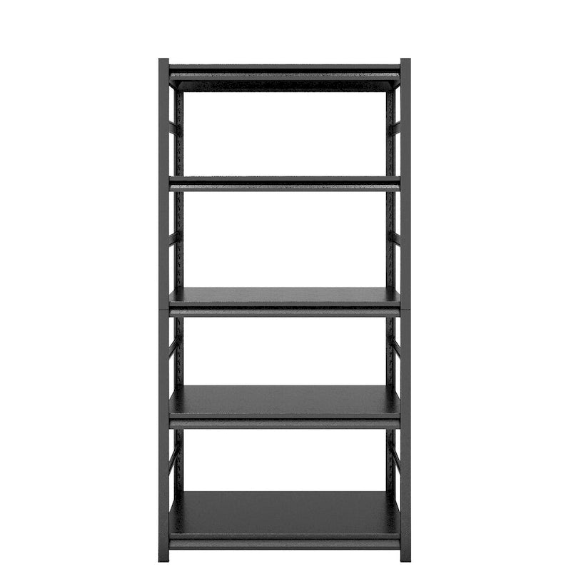 Adjustable Heavy Duty Metal Shelving - 5-Tier Storage Shelves, 2000LBS Load, Kitchen, Garage, Pantry H63 * W31.5 * D15.7
