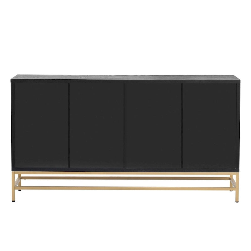 Retro Style Sideboard with Adjustable Shelves