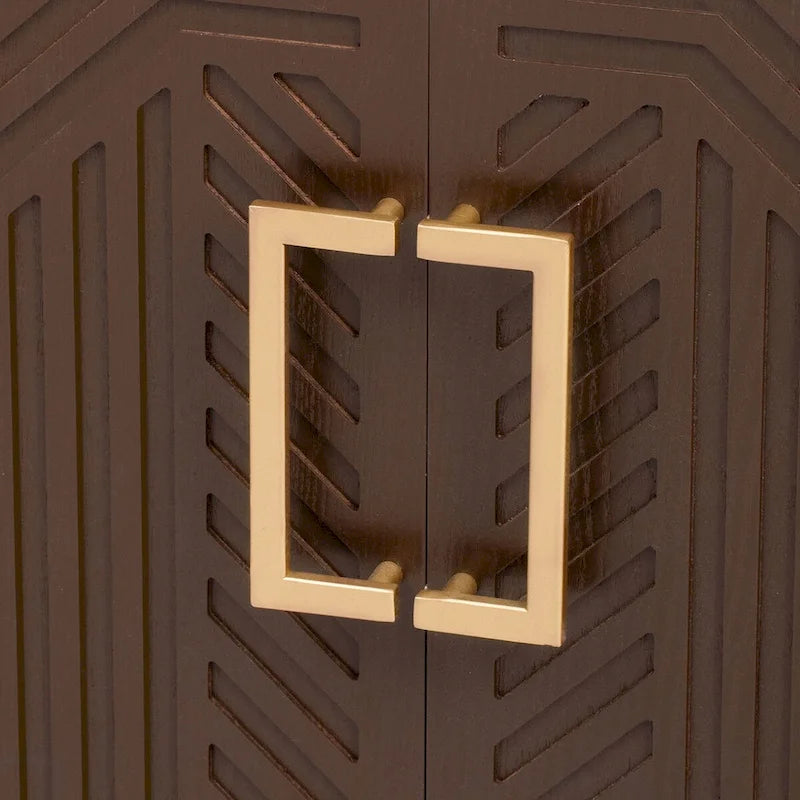 Retro Style Sideboard with Adjustable Shelves