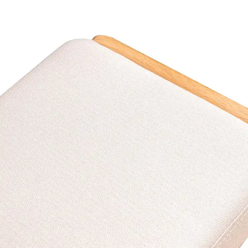 Wooden Shoe Bench, Rack Organizer with High Rebound Sponge Cushion