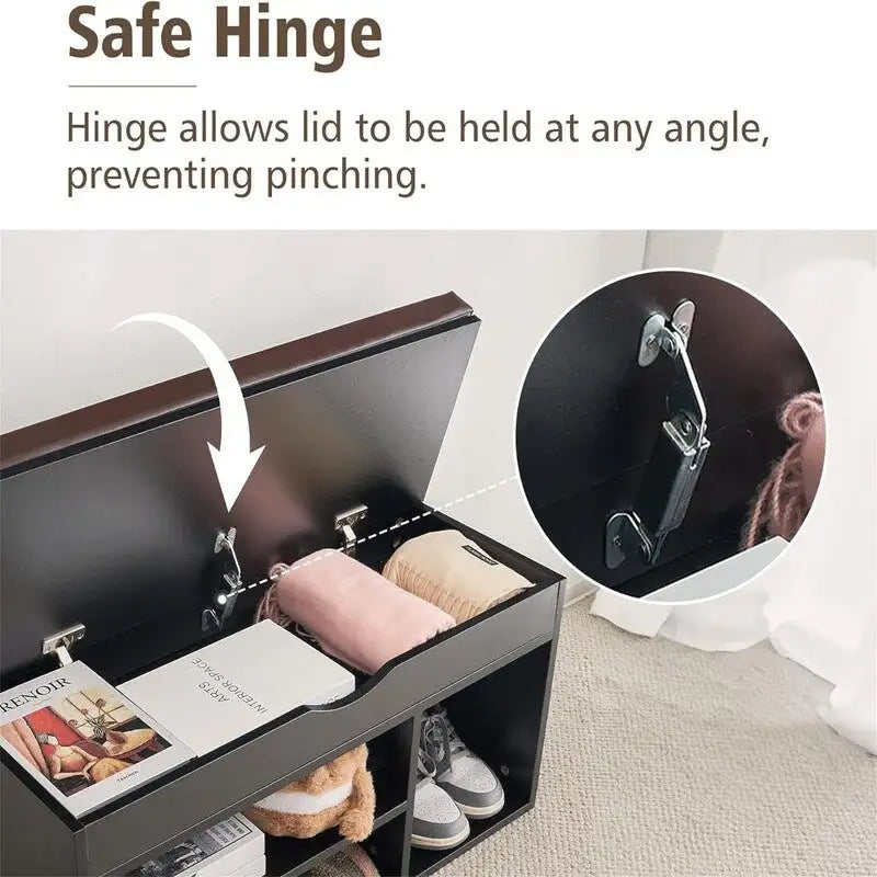 Storage Bench - 11.8D x 31.5W x 17.5H