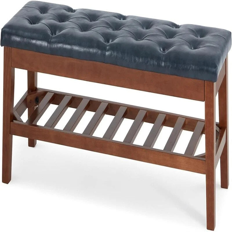 Shoe Bench Entryway - 43.3D x 14W x 18H