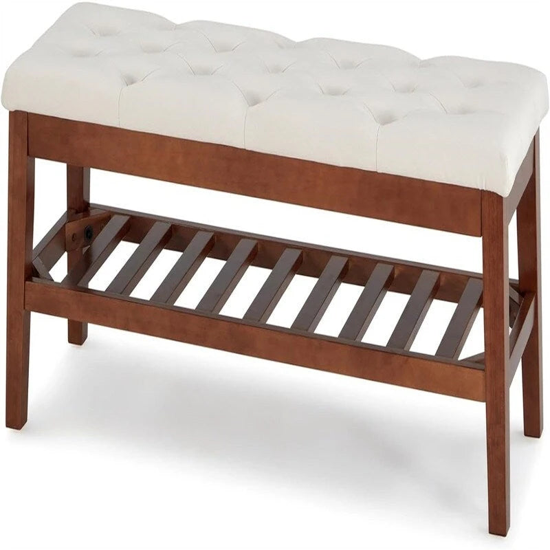 Shoe Bench Entryway - 43.3D x 14W x 18H