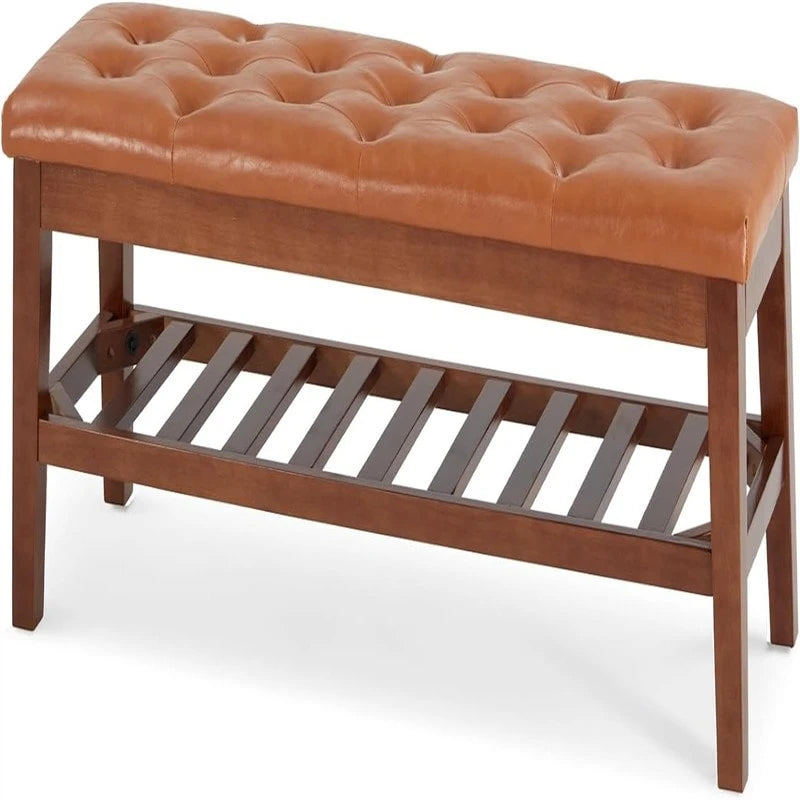 Shoe Bench Entryway - 43.3D x 14W x 18H