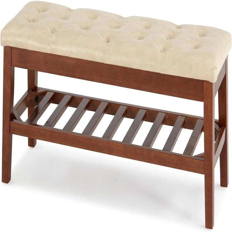 Shoe Bench Entryway - 43.3D x 14W x 18H