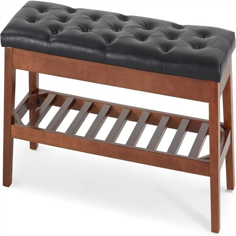 Shoe Bench Entryway - 43.3D x 14W x 18H