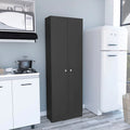 Multistorage Pantry Cabinet, Five Shelves, Double Door Cabinet