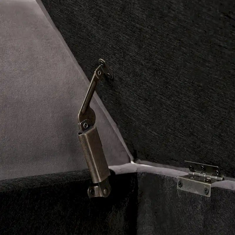 51.5 Bed Bench with Storage Velvet Space-Saving Sofas for Living Room, Apartment and Office