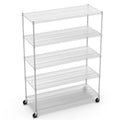 5 Tier 7500lbs Heavy Duty Adjustable Storage Rack Metal Shelf
