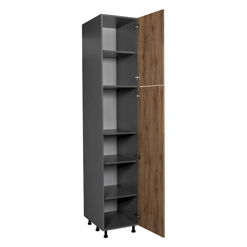 18 x 84 Utility Cabinet-Double Door-Grey - 18 x 84 x 23 3/8