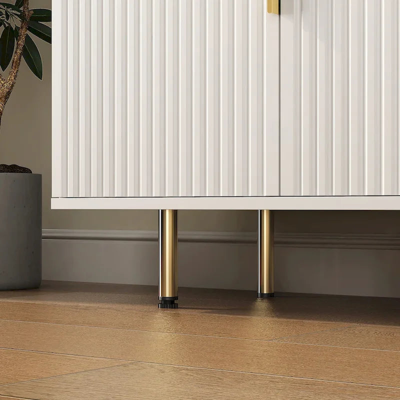 Modern Buffet Cabinet with Storage and Adjustable Shelves