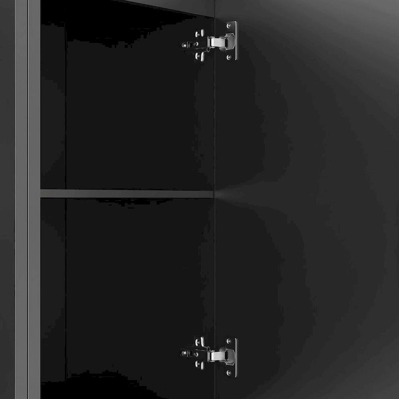 Modern Buffet Cabinet with Storage and Adjustable Shelves