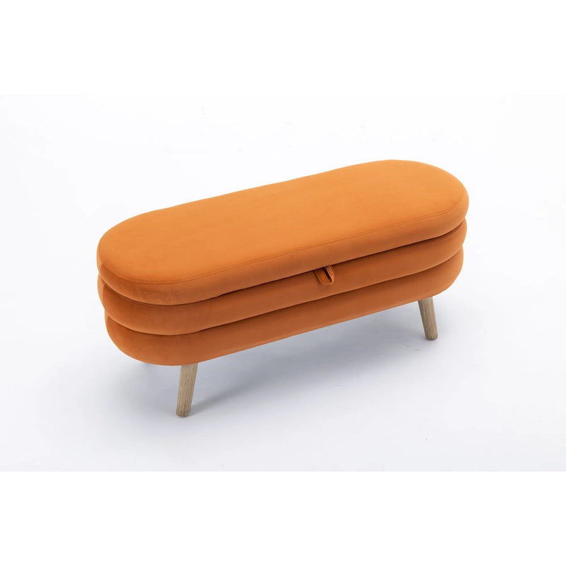 Storage Bench Bedroom Bench With Wood Legs