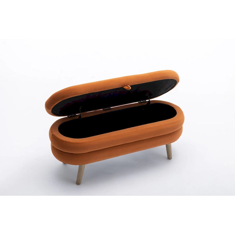 Storage Bench Bedroom Bench With Wood Legs