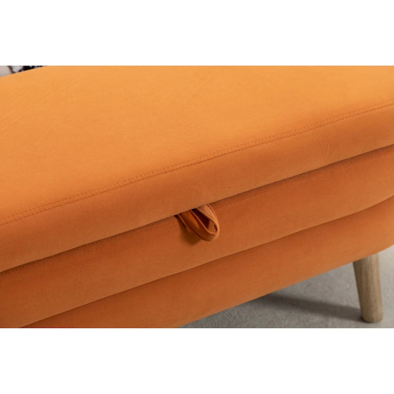 Storage Bench Bedroom Bench With Wood Legs