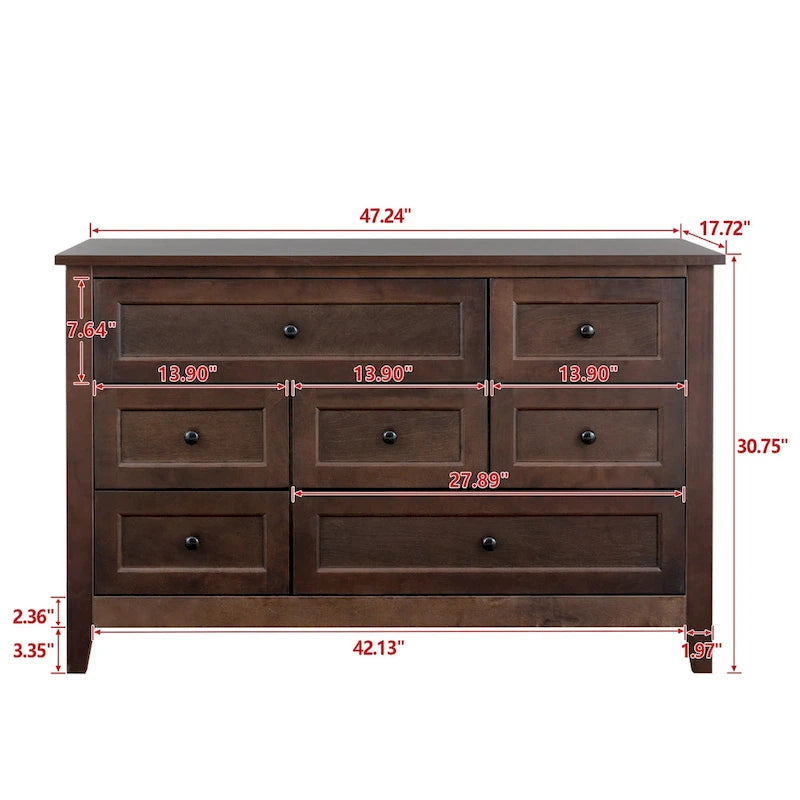 Solid Wood spray-painted drawer dresser bar,buffet tableware cabinet lockers buffet server console table lockers
