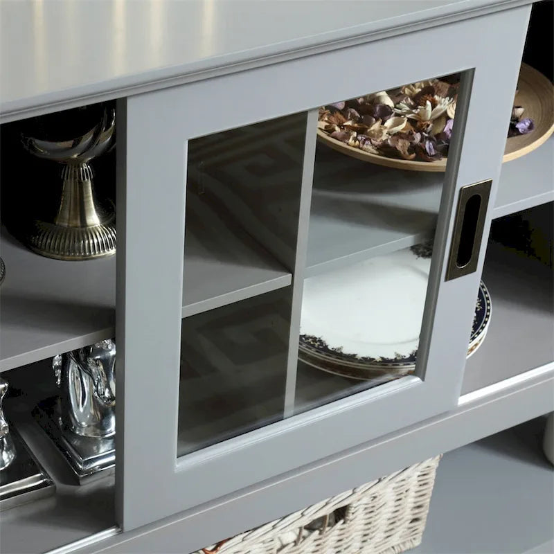 Sideboard Buffet Table with Doors