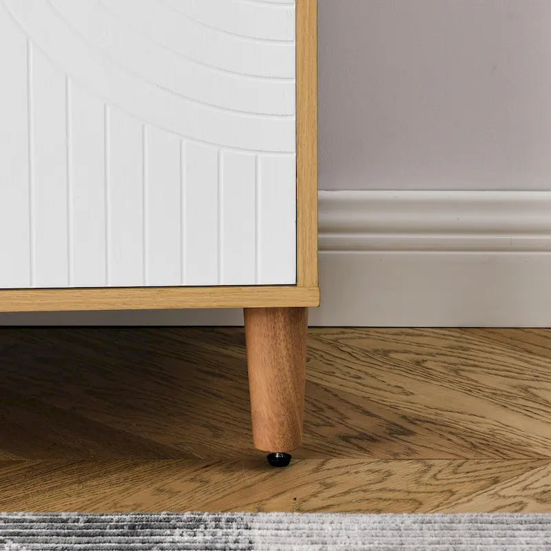 Comfortable Modern Storage Cabinet with Adjustable Shelves