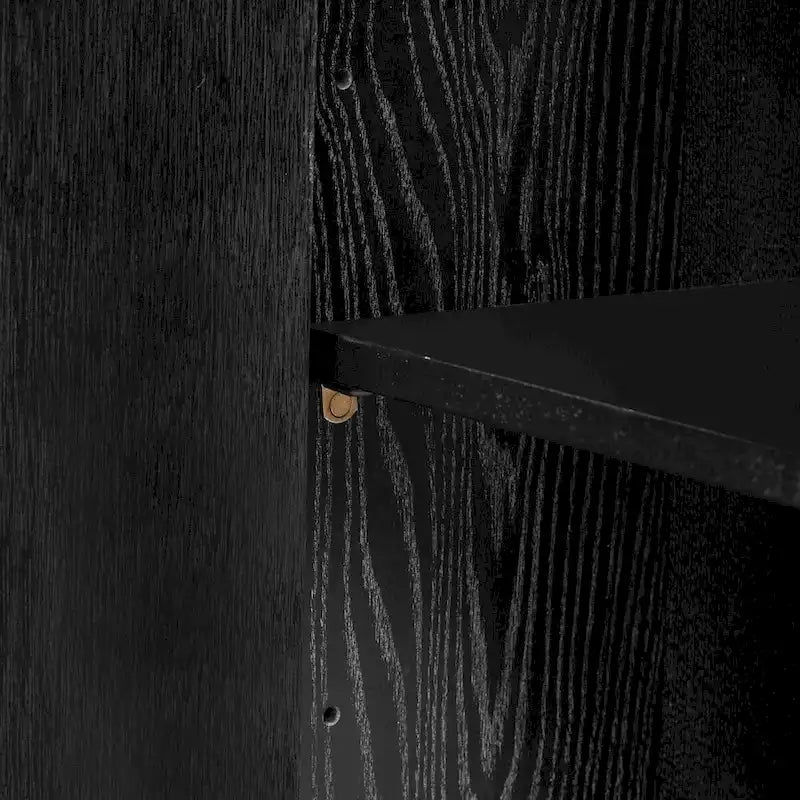 63 Four-Door Sideboard with Adjustable Shelves for Hallway Entryway Living Room