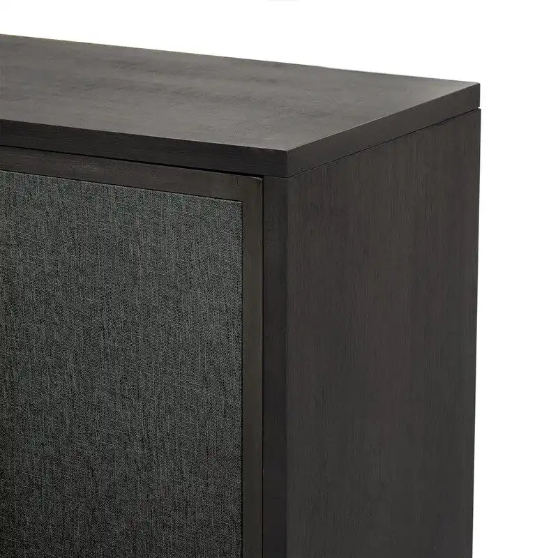 Light Luxury Style Cabinet with Four Linen Cabinet Doors,Suitable for Living Room,Study Room,Entrance