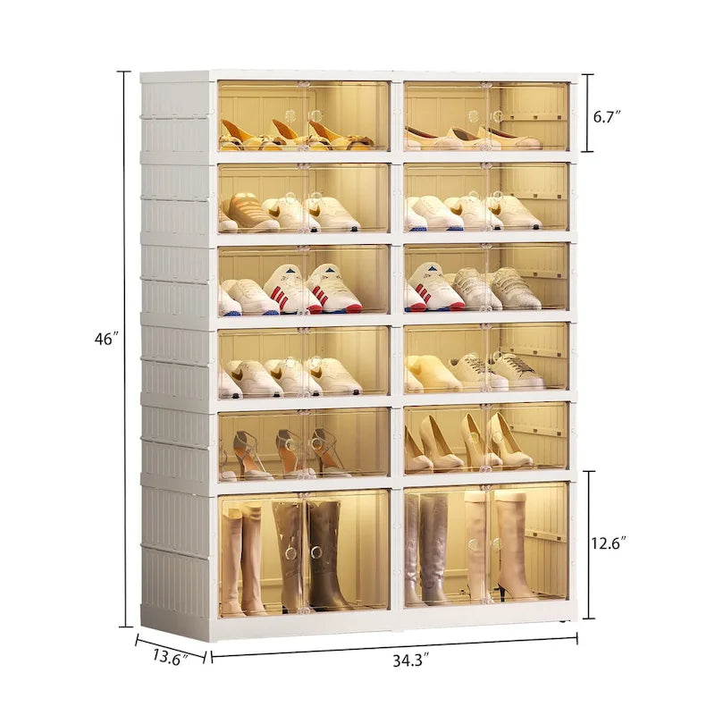 Portable Shoe Rack Organizer for Entryway