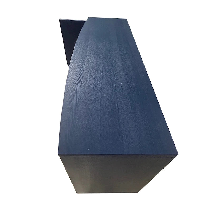 2-Door 3-Drawer Cabinet with Carved Effect