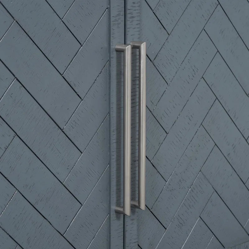 Storage Cabinet Sideboard with MDF+Pine veneer , Adjustable Shelves, Suitable for Living Rooms, Entrance and Study Rooms