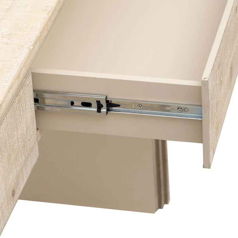 Unique Retro Silhouette Sectional Three-Piece Set Containing Sideboard, Console Table and Coffee Table, Suitable