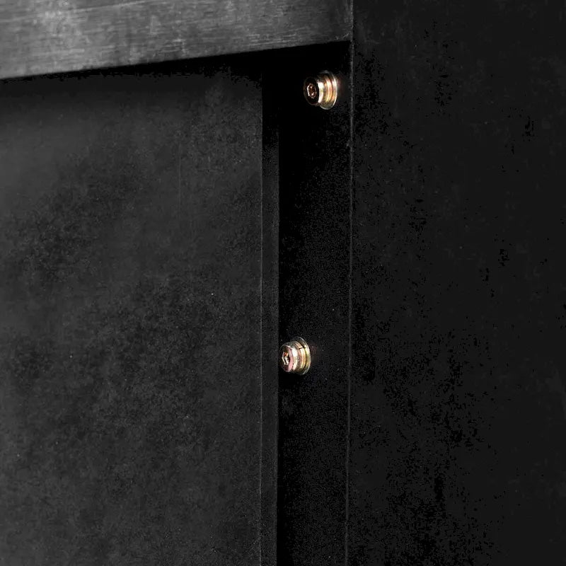 Unique Retro Silhouette Sectional Three-Piece Set Containing Sideboard, Console Table and Coffee Table, Suitable