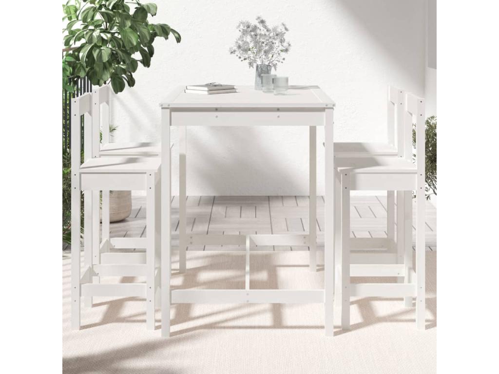 White Solid Wood Home Furniture
