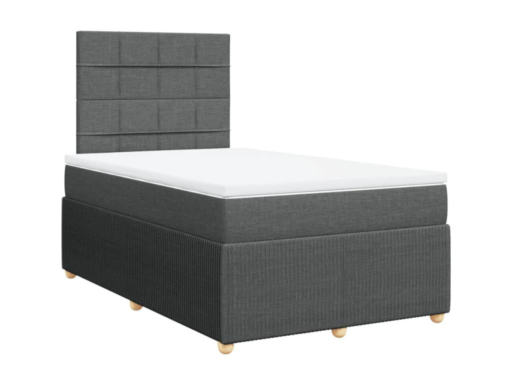 Gray Fabric Mattress, 120 x 190 cm