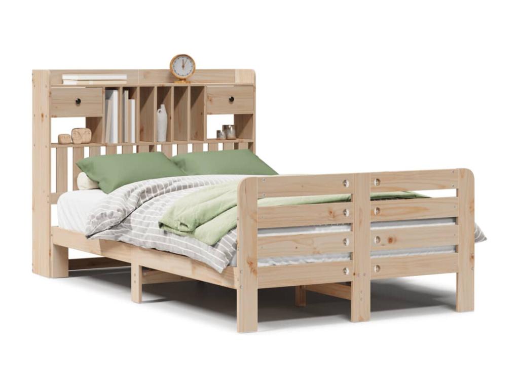 Natural Pine Wood Mattress, 135 x 190 cm