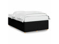 Black Fabric Bed Frame, 120 x 200 cm