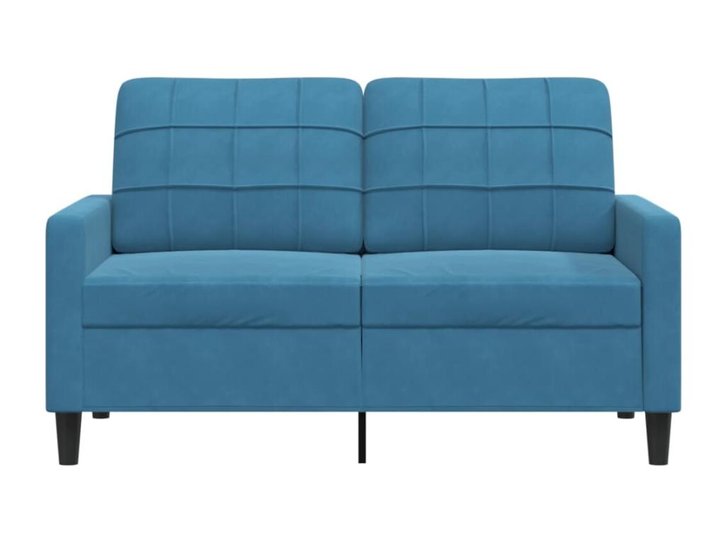 Blue Velvet Sofa