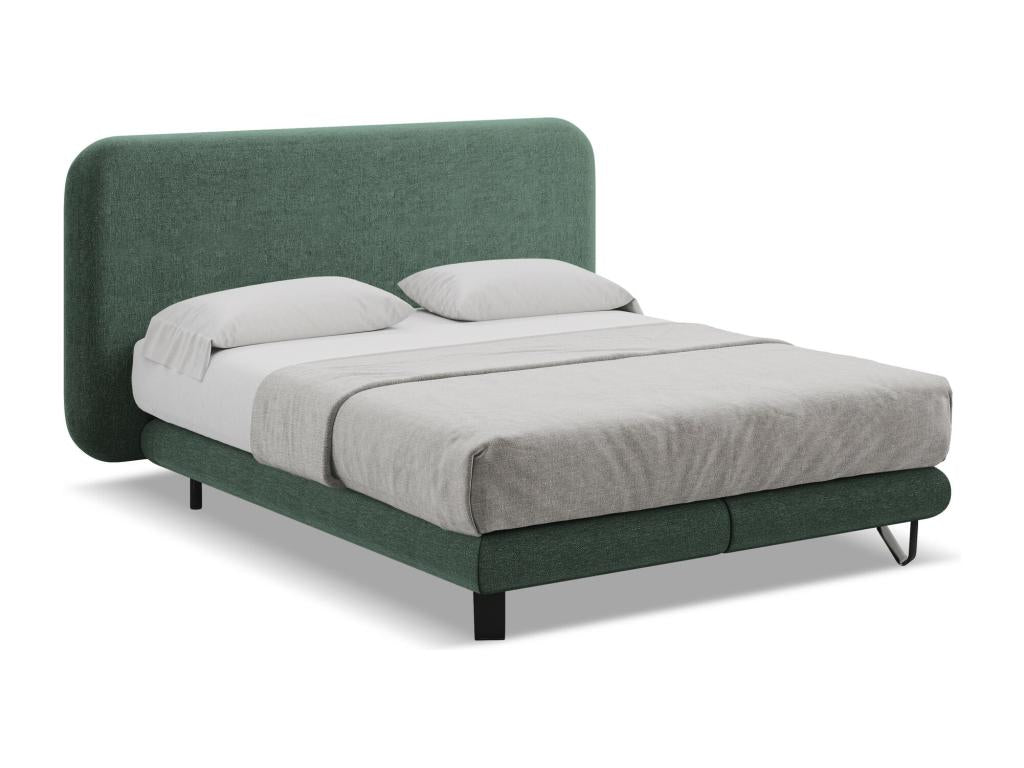 Green Fabric Mattress, 140 x 200 cm