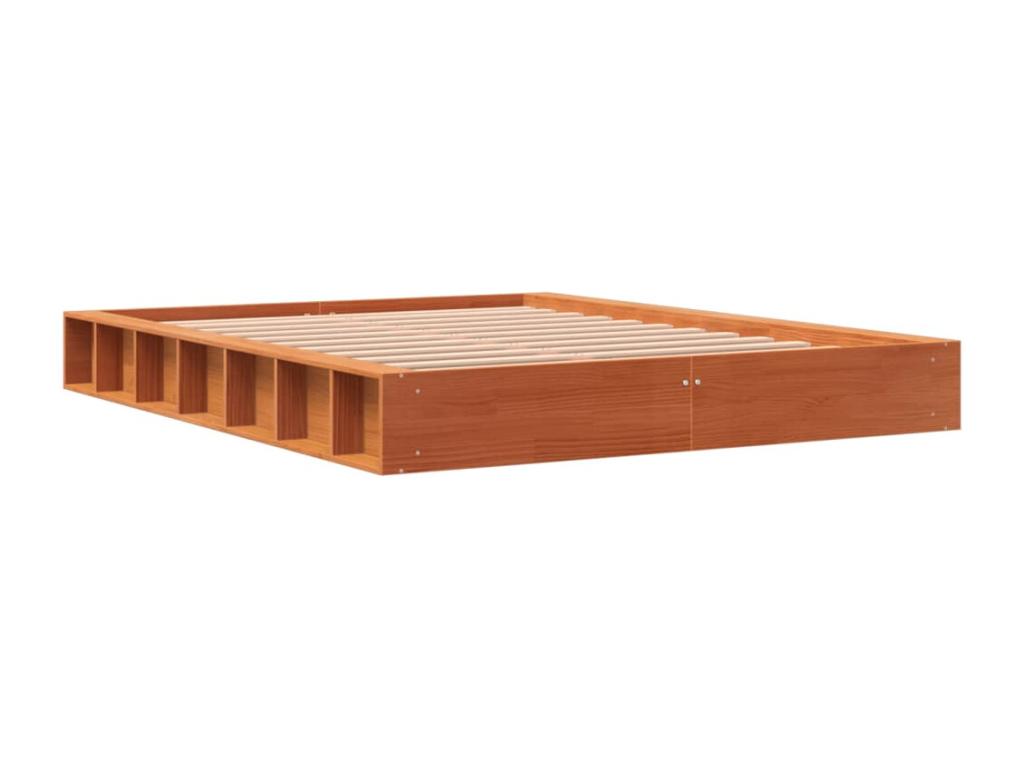 Brown Pine Wood Mattress, 135 x 190 cm