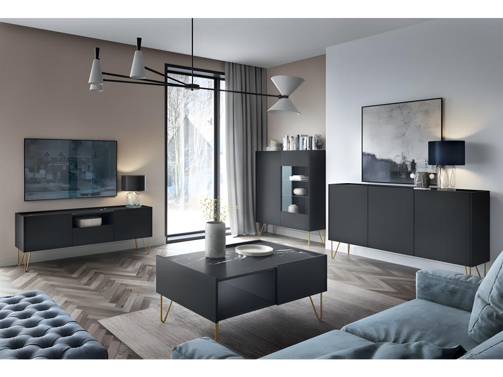 Black Marble Home Furniture