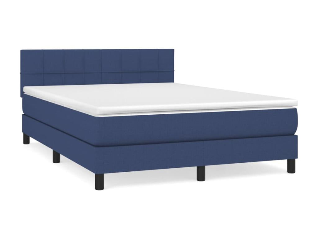 Blue Fabric Mattress, 140 x 190 cm