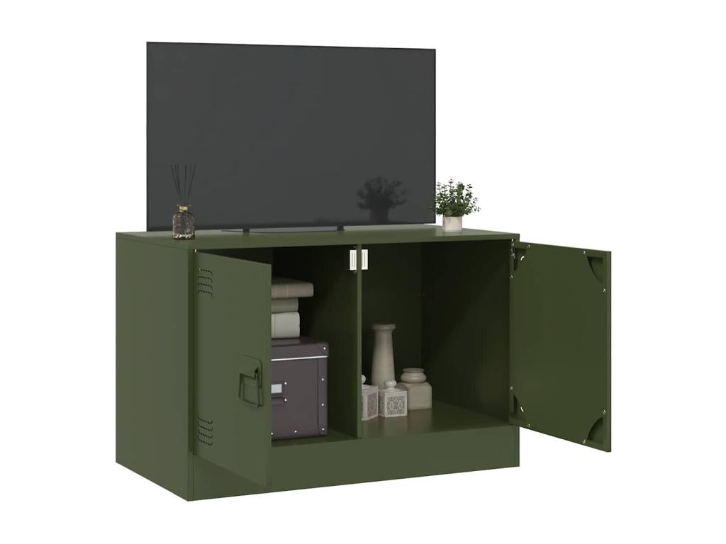 Green TV Stand, 67 x 39 x 44 cm