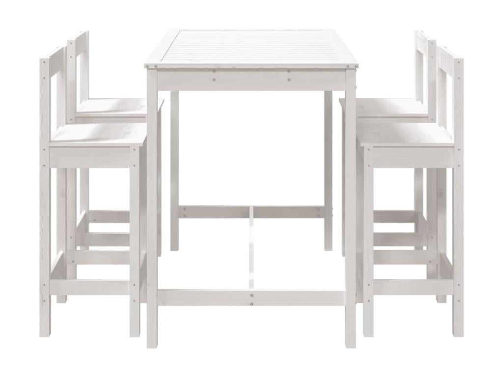 White Solid Wood Home Furniture