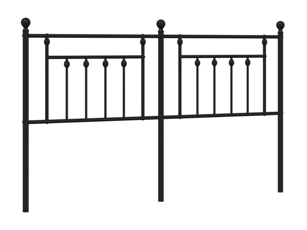 Black Metal Bed - dlz1766579746105