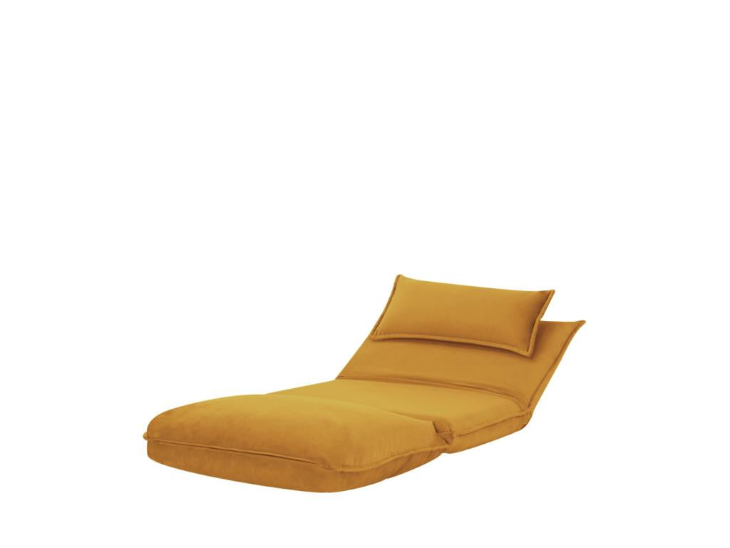 Yellow Velvet Sofa Bed