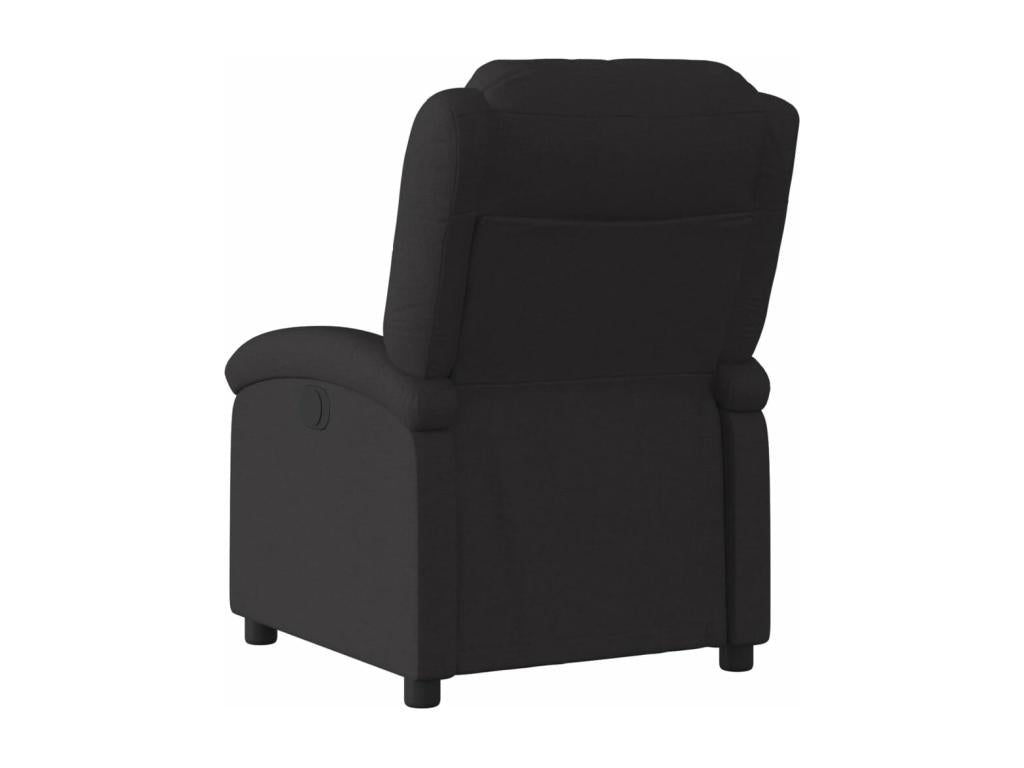 Black Fabric Accent Chair