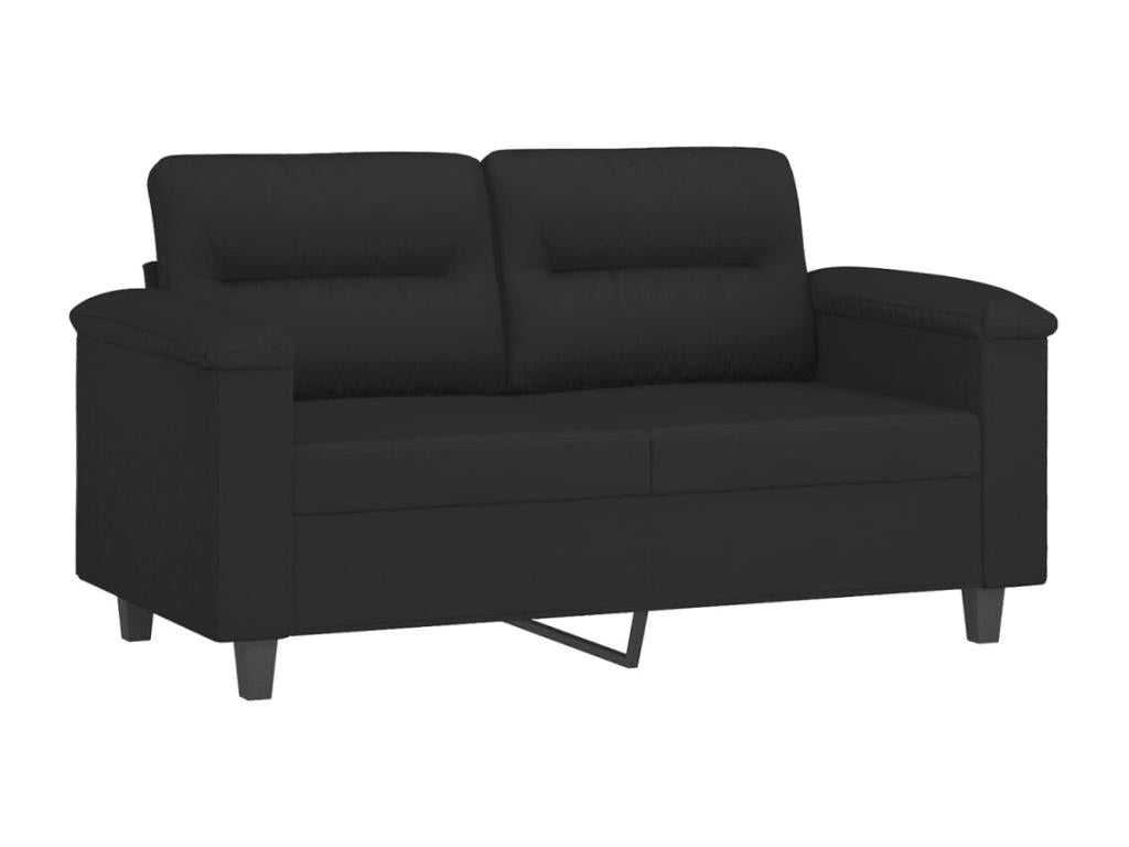 Black Fabric Sofa