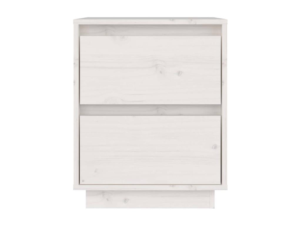 White Pine Wood Table, 40 x 35 x 50 cm