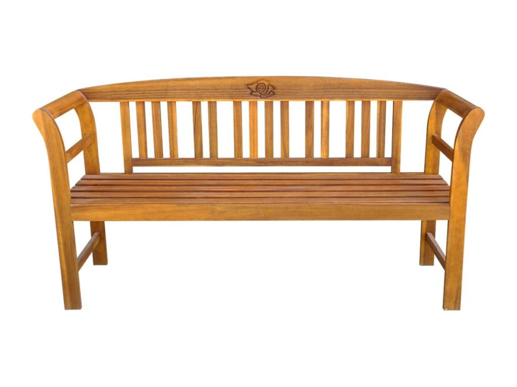 Black Bench, 157 x 45 x 82.5 cm