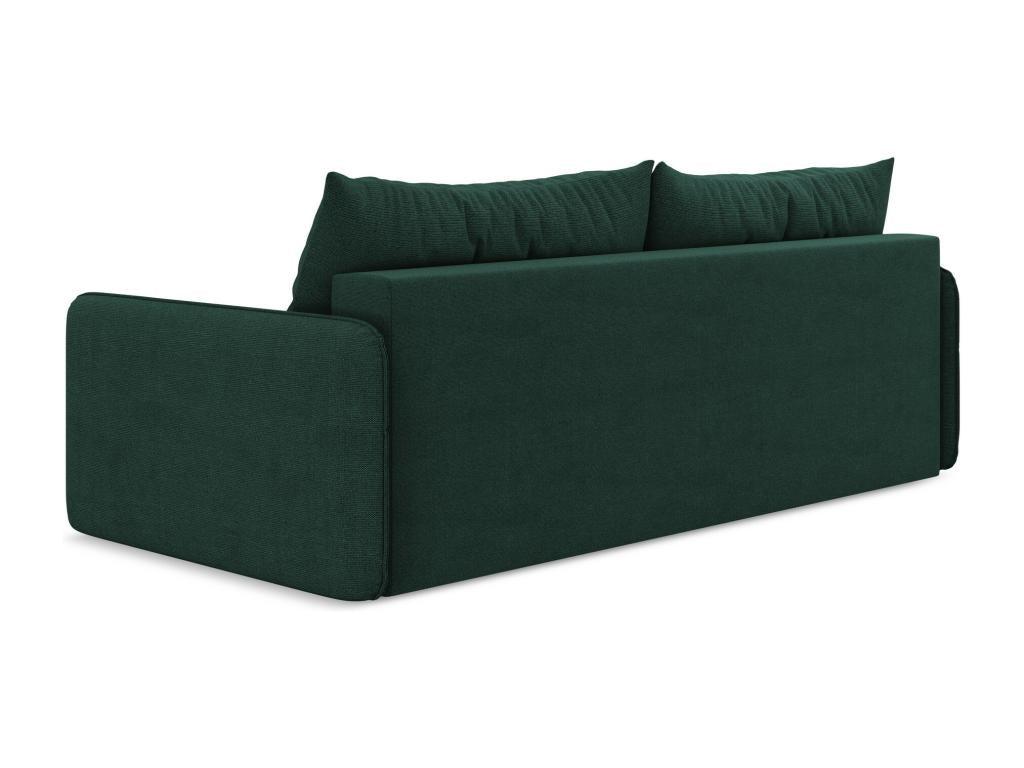 Green Fabric Sofa Bed