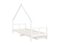 White Pine Wood Bed Frame, 80 x 200 cm
